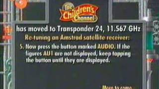 The Childerns Channel TCC Infocard Astra 192°East [upl. by Trotta]