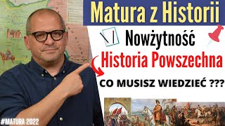 Matura z Historii Nowożytność  Co musisz wiedzieć  ⚔️ Powtórka Maturalna 🤓📝 [upl. by Ifok]