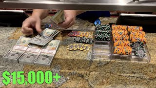 Cashing Out GIGANTIC Win HIGH STAKES 102040 NL Must See Poker Vlog Ep 199 [upl. by Dupin]