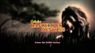 Cabelas Dangerous Hunts 2013 Title Screen HD [upl. by Walden]