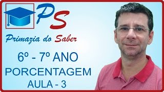 FRAÇÃO EM PORCENTAGEM  AULA 3 [upl. by Ardnekat681]