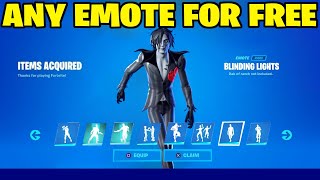 Get Any Emote for Free Glitch [upl. by Zorina]