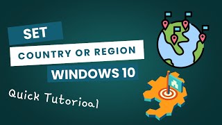 Easily Change Your Country or Region in Windows 10  Virtual Comrade [upl. by Nlycaj939]