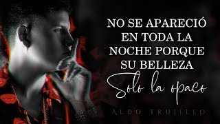 LETRA LUCÍA TAN BELLA  Aldo Trujillo Lyric Video [upl. by Glynnis617]