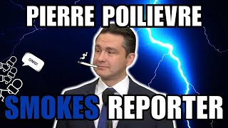 Pierre Poilievre DESTROYS Woke Mainstream Reporter [upl. by Ary]