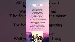 Pentatonix  Hallelujah Lyrics shorts [upl. by Supat]