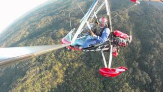 Kauai powered hang glider ride [upl. by Elocon]