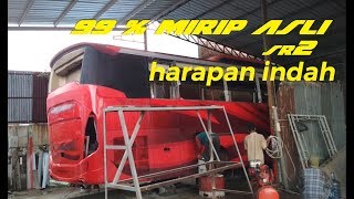 99  mirip asli  LEGACY SR2 KAROSERI RUMAHAN HARAPAN INDAH [upl. by Dyob]