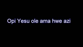 Opi Yesu ole ama hwe azi Adjumani choir Gospel [upl. by Yrevi]