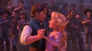 Tangled  Rapunzel Flynn Rider  Kingdom Dance  Official Disney Movie Clip 3D [upl. by Etienne637]