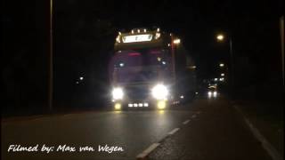 Bas Mol DAF XF amp Maliepaard Scania 143 LOUD SOUNDS [upl. by Brigit]