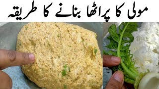 Mooli Paratha Recipe By NB cooking  Paratha Recipe  Mooli Paratha  Trending [upl. by Knick202]