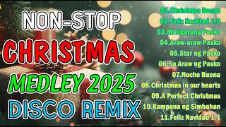 CHRISTMAS SONGS MEDLEY DISCO 2024🎄❄️ DJMAR REMIX DISCO TRAXX djmar [upl. by Hubey813]