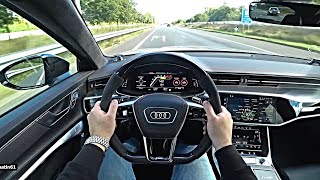 The New Audi RS7 Sportback 2024 Test Drive [upl. by Llewsor657]