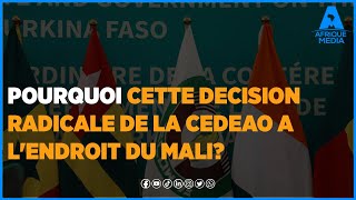 LA CEDEAO DURCIT LE TON FACE AU MALI YA TIL MATIERE A CRAINDRE ANALYSE DE BANDA KANI [upl. by Penrose]