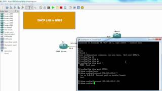 DHCP Server on a Cisco Router  CCNA Labs in GNS3 [upl. by Wayland945]