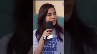 URFI JAVED ON PODCAST ABUSE podcast urfijaved gaali youtubeshorts trendingshorts shorts [upl. by Deni]