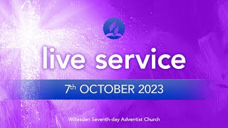 Saturday 7th October 2023  Live Service  Main Service [upl. by Allimaj142]