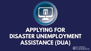 Applying for Disaster Unemployment Assistance DUA [upl. by Jauch]