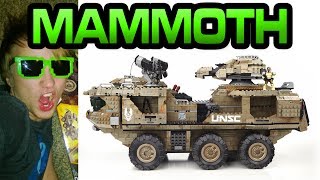 Mega Bloks Halo 4 Mammoth Build [upl. by Ruff517]