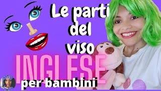 Le parti del viso in inglese [upl. by Nybor]