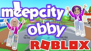 ESCAPE MEEP CITY  Roblox MeepCity Obby [upl. by Omissam615]