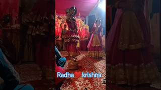 Radha krishna ka sundar dance ❤😍dance radhakrishna viralshort ytshorts radheradhe devotional [upl. by Yearwood]