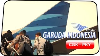 Flight Report Video Garuda Indonesia GA550  Jakarta to Palangkaraya [upl. by Connors]