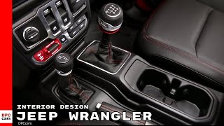 Jeep Wrangler Interior Design [upl. by Blim]