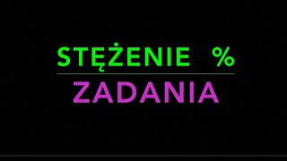 Stężenie procentowe ZADANIA Krok po kroku 116 [upl. by Duster9]