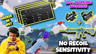 35 UPDATE BEST SENSITIVITY BGMIPUBG MOBILE😈 NO RECOIL SENSITIVITY😍 BEST SENSITIVITY ALL DEVICE🔥 [upl. by Litha]