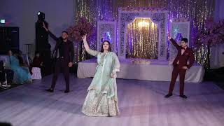 Cousins Surprise Dance at Punjabi Wedding Reception [upl. by Nylarac]