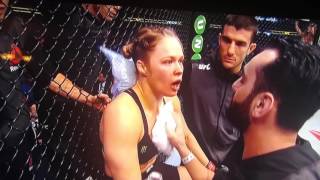 Holly Holm vs Rhonda rousey Full fight Ufc193 [upl. by Venetis]