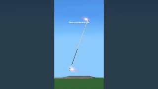 SpinLaunch rocket to space in spaceflight simulator [upl. by Drauode]