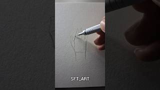 Hand tutorial again art hand howtodraw shorts [upl. by Anauqes]