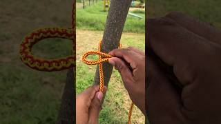 How to tie a Rope Knot 👌 [upl. by Vanni925]