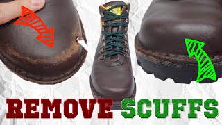 Repair Your Favorite Hiking Boots How To Repair Scuffs amp Scratches From Damaged Leather  Jim Green [upl. by Yliak]