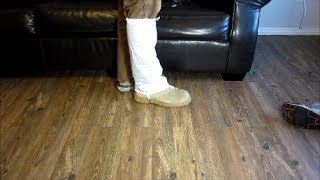 Homemade Snow Gaiters [upl. by Shore]