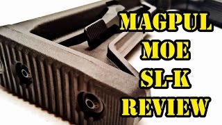 Magpul MOE SLK Stock Review and Installation [upl. by Johna]