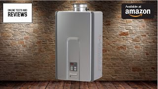 Rinnai RL75IN Tankless Hot Water Natural Gas Indoor Installation Full Review [upl. by Irehs]