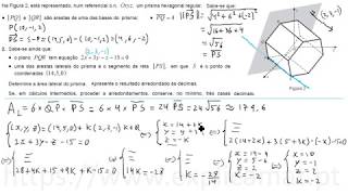 Geometria e Probabilidades  Exame Nacional Matemática A  Caderno 1  ex 2 [upl. by Aleetha]