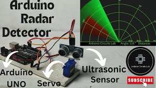 How to make Basic Arduino Radar System with an Ultrasonic Sensor  DIY Project Tutorial [upl. by Malone]