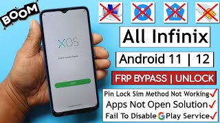 2023 All Infinix Android 1112 Frp Bypass  Unlock Google Ac  Apps Not Opening Solution Without PC [upl. by Ainolopa464]