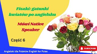 Fiszki kwiaty po angielsku Część 7 Film Interaktywny Mówi Native Speaker [upl. by Corry]