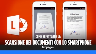 Effettuare la scansione dei documenti con lo smartphone e salvarli anche in PDF [upl. by Akived]