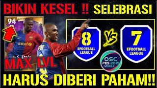 BIKIN KESEL  MAIN SELEBRASI ETOO MAX LEVEL ADU COMEBACK HARUS DIBERI PAHAM EFOOTBALL 2022 PC [upl. by Pfosi734]