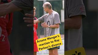 Arsene Wenger’s reaction to Ray Parlour’s divorce🔴🤣 footballstory football arsenal [upl. by Ammej]