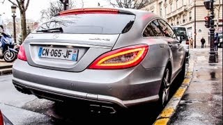 CLS 63 AMG Shooting Brake Start Up Sound amp Drive [upl. by Parfitt925]