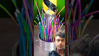 Colour pencil candy crush with hydraulic press 500 ton🤩 hydraulicpress crushing satisfying viral [upl. by Elma]