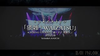 sukekiyo 「猥雑  Waizatsu」LIVE HD EspEng Sub [upl. by Betthezel]